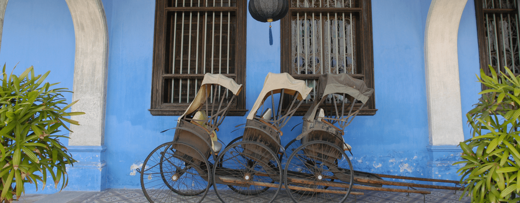 Straatbeeld van Penang