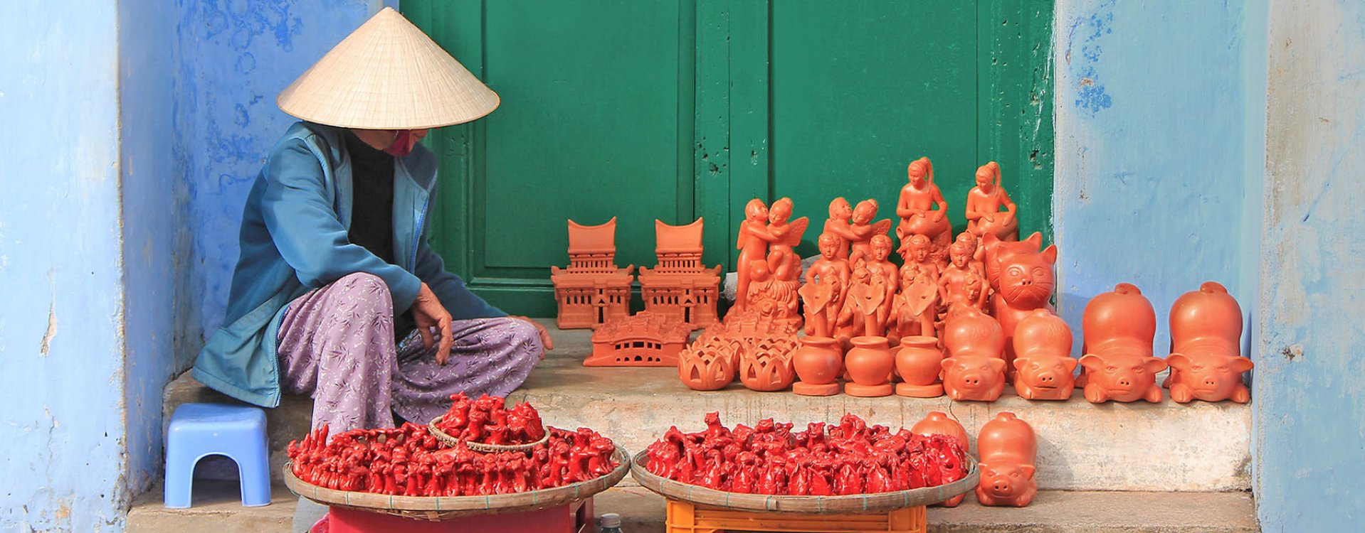 Straatbeeld Hanoi