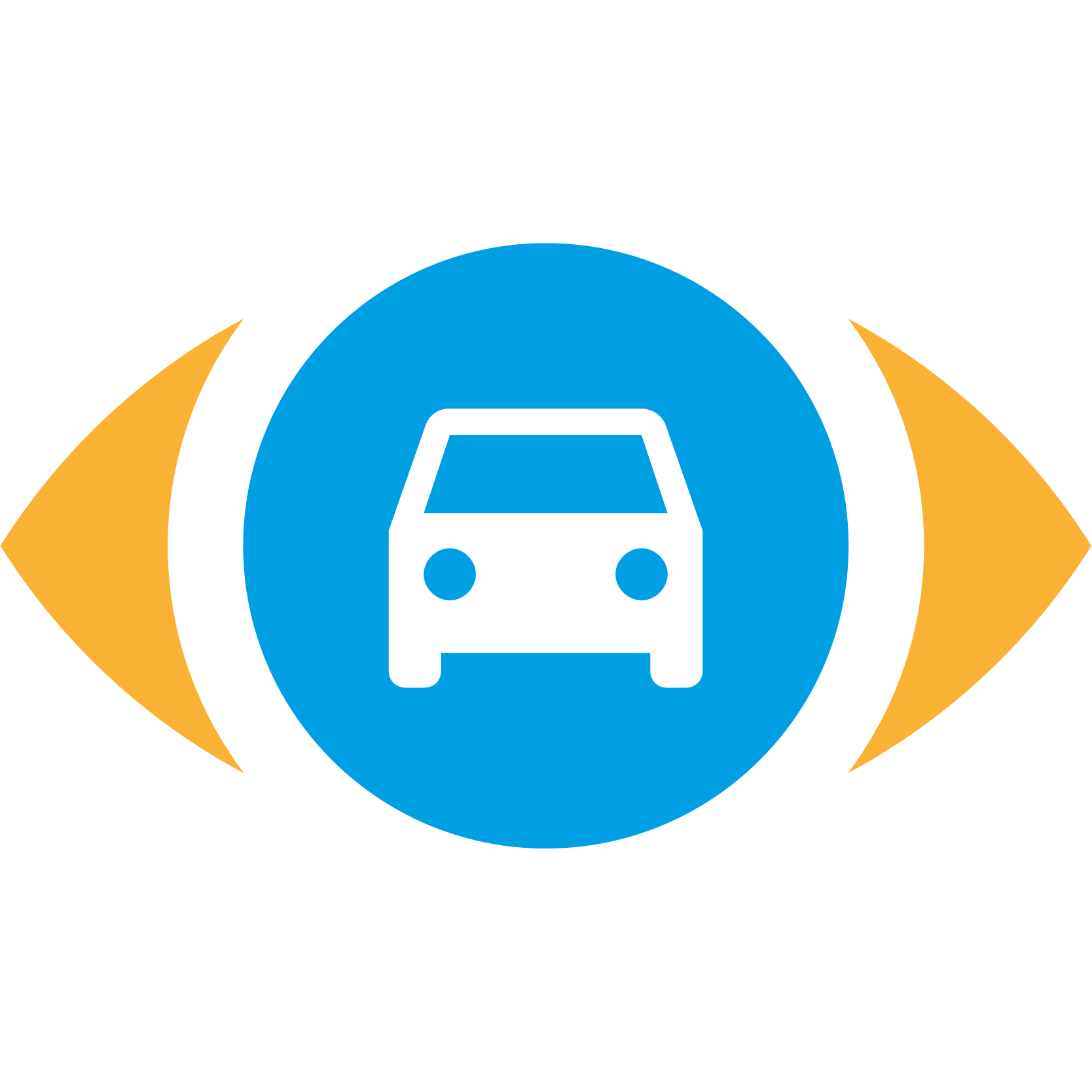 Pictogram transport 'huurauto'