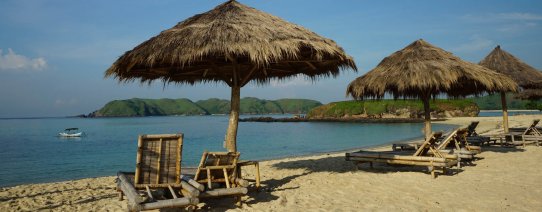 id, lombok, wooden lounge at tanjung ann beach.jpg