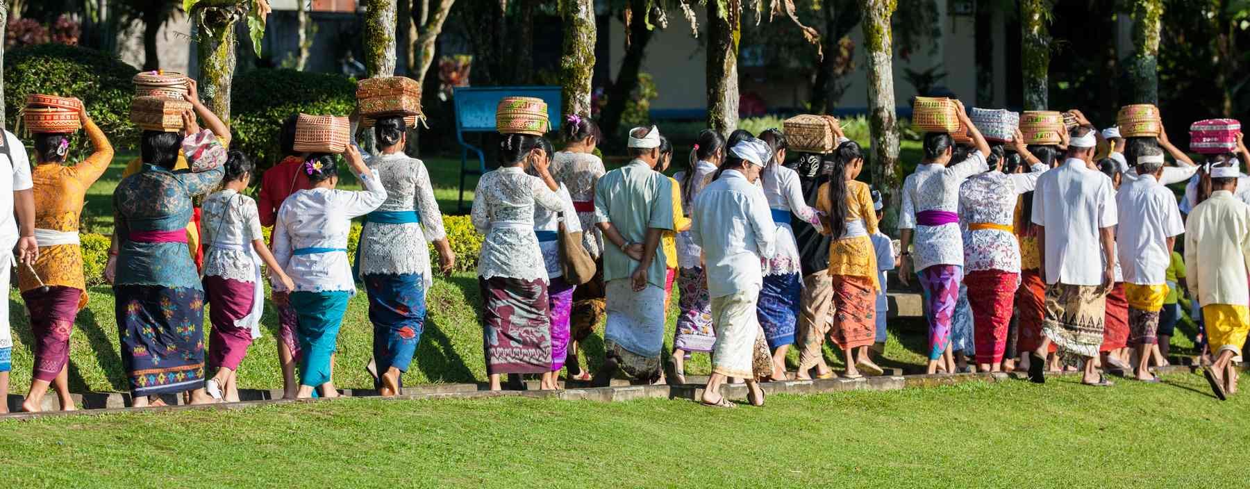 Ceremonie op Bali