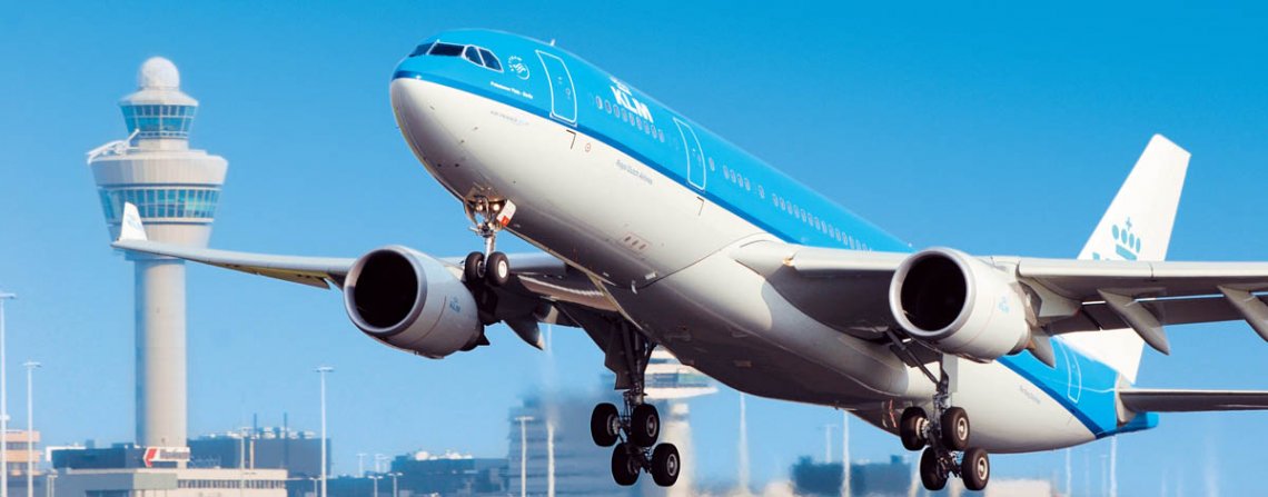 KLM vliegtuig