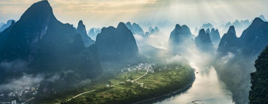 Karstgebergte rondom Guilin en Yangshuo