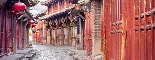 Lijiang, straatbeeld