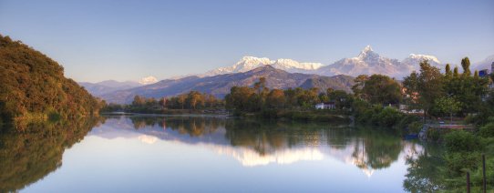 Pokhara, Annapurna gebergte