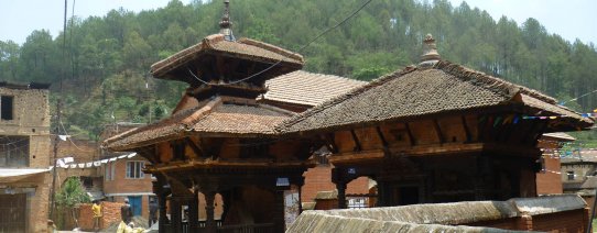 Panauti in Katmandu Vallei