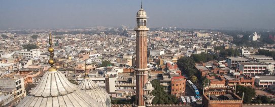in, delhi, jama masjid moskee.jpg