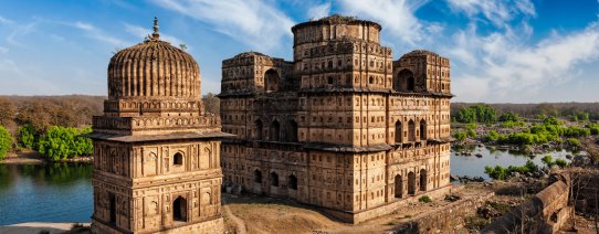 Grafmonumenten in Orchha