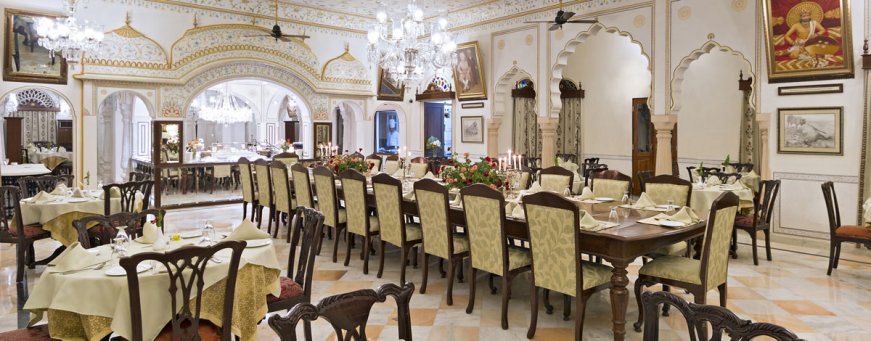in, ranthambore, nahargarh, dining hall.jpg