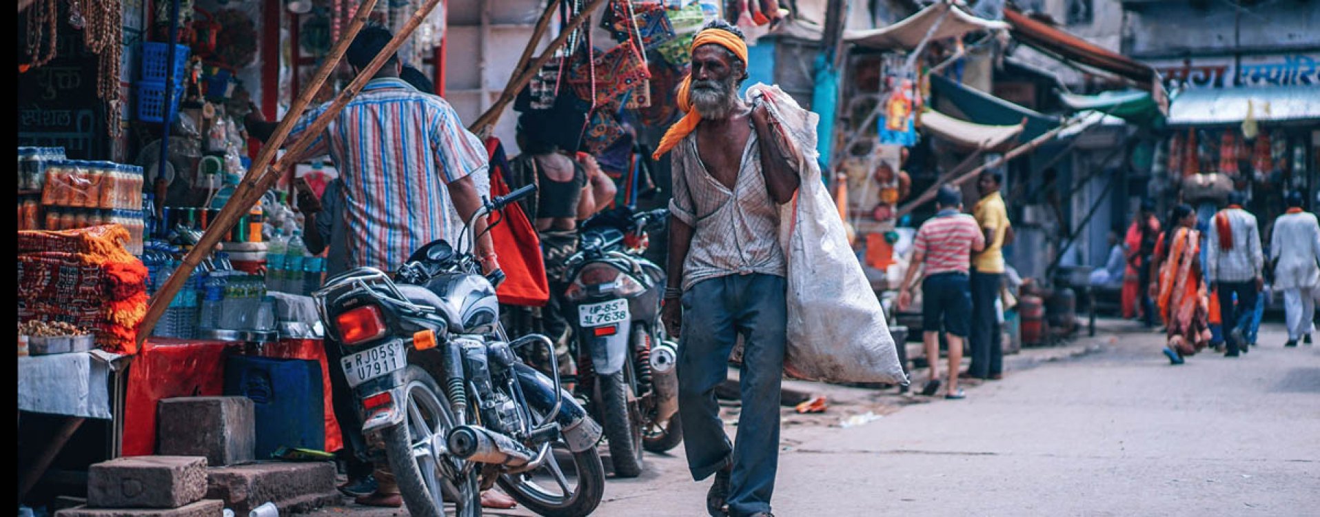 Straatbeeld India