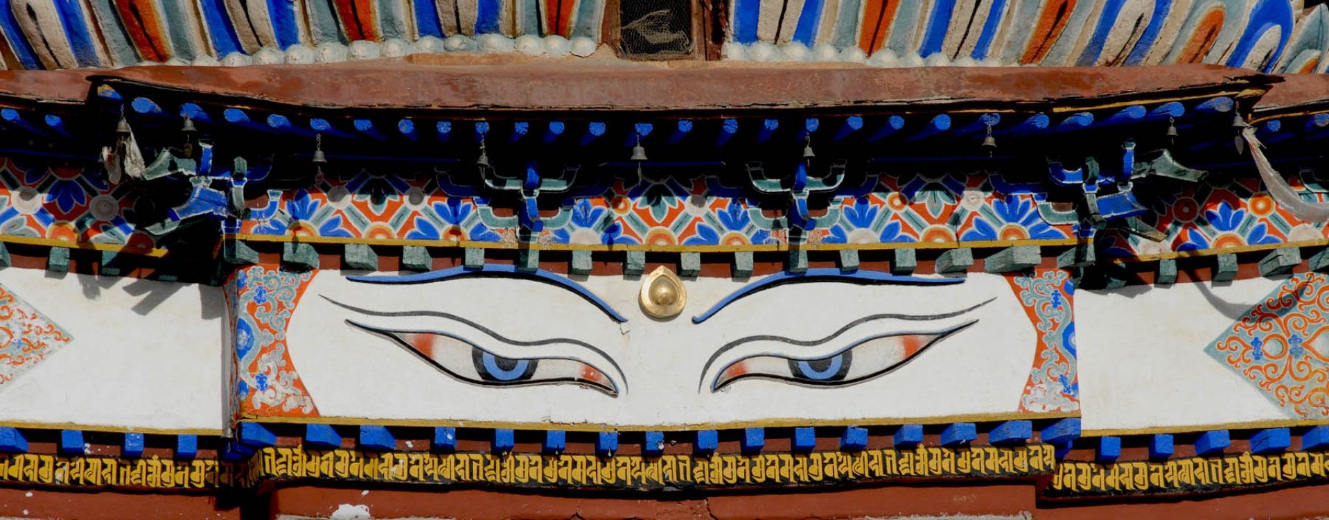 Tibet, ogen van Buddha, Shigatse