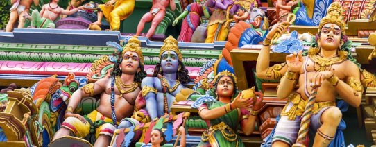 Detail tempel in Madurai