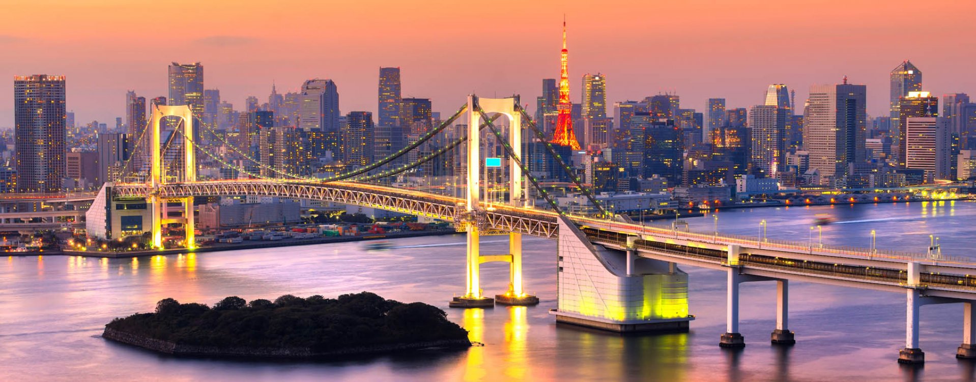 Rainbow bridge & Tokyo Tower