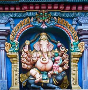 Ceremonie in Madurai