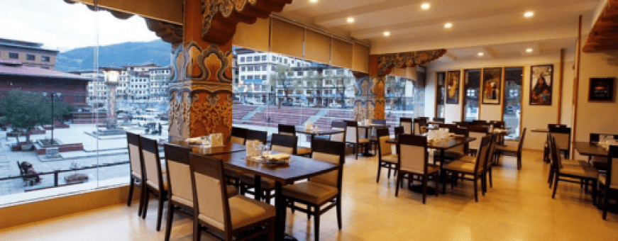 Bhutan, Thimphu, Thimphu Towers, Restaurant