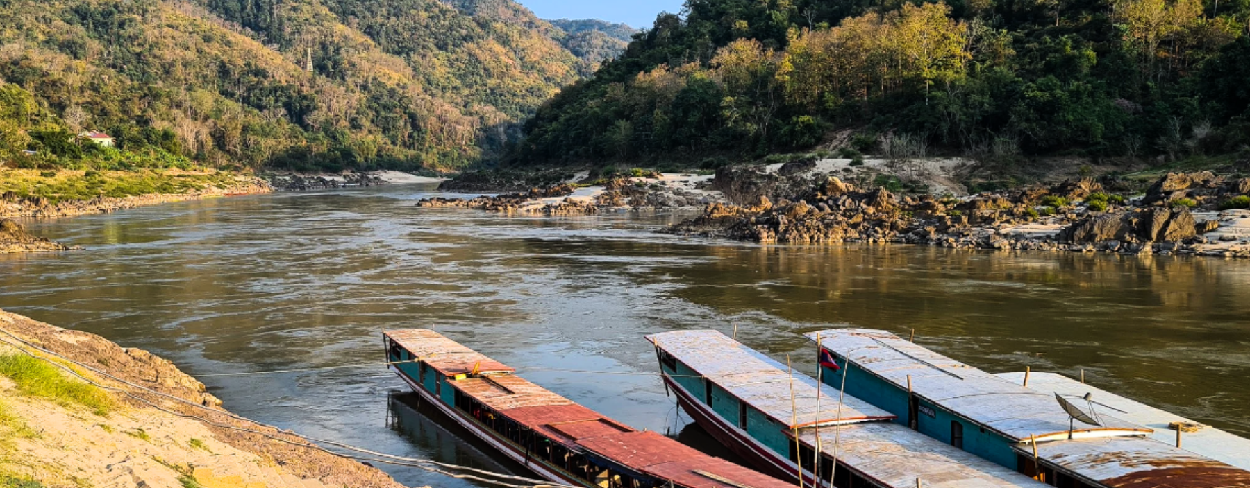Laos, Pakbeng, Rivier.png
