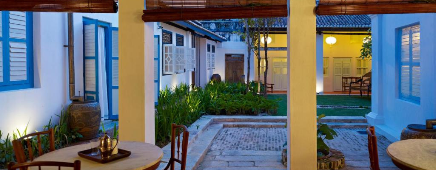 MY, Penang, 23 Love Lane, Binnenplaats