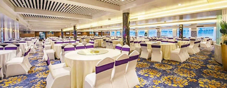 CN, Yangtze Victoria Cruise Nieuwe boten, diner