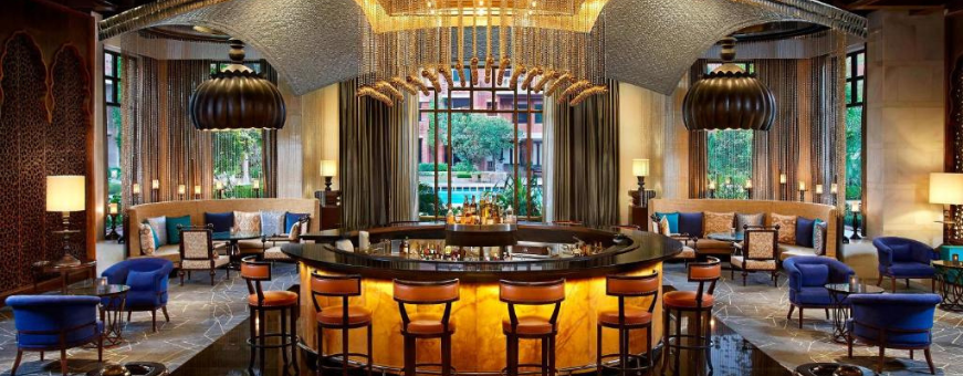IN, Jaipur, ITC Rajputana, bar