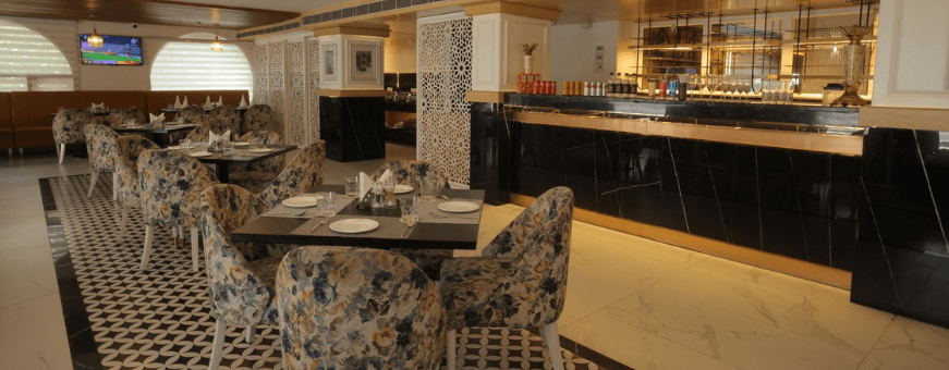 IN, Delhi, Denventure, restaurarant bewerkt