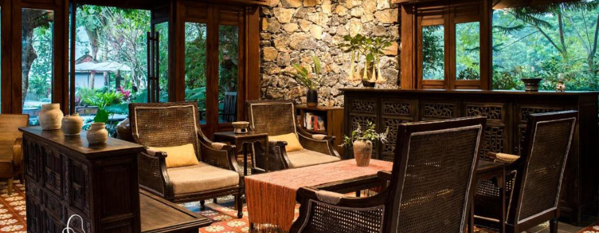 VN, Ninh Binh, Tam Coc Garden, lounge