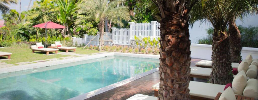 LA, Luang Prabang, Parasol Blanc zwembad