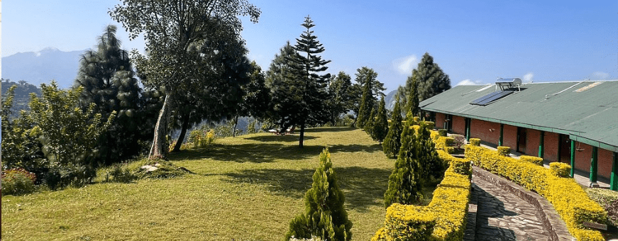 NP, Mountain Lodge, tuin