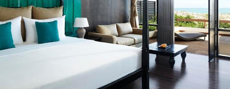 LK, Yala, Jetwing Yala, slaapkamer