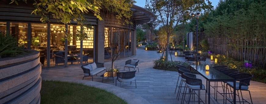 CN, Hangzhou, Grand Hyatt, terras