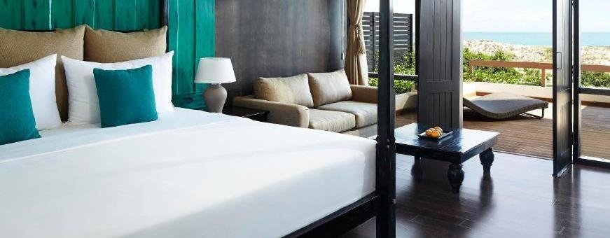 LK, Yala, Jetwing Yala, slaapkamer
