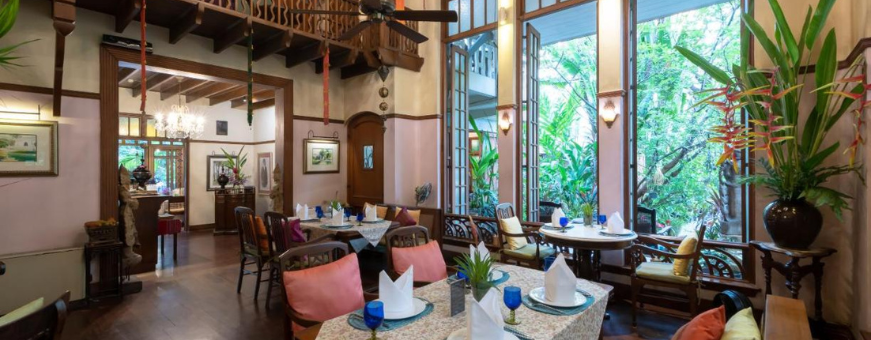TH, Bangkok, Ariyasom Villa, restaurant bewerkt