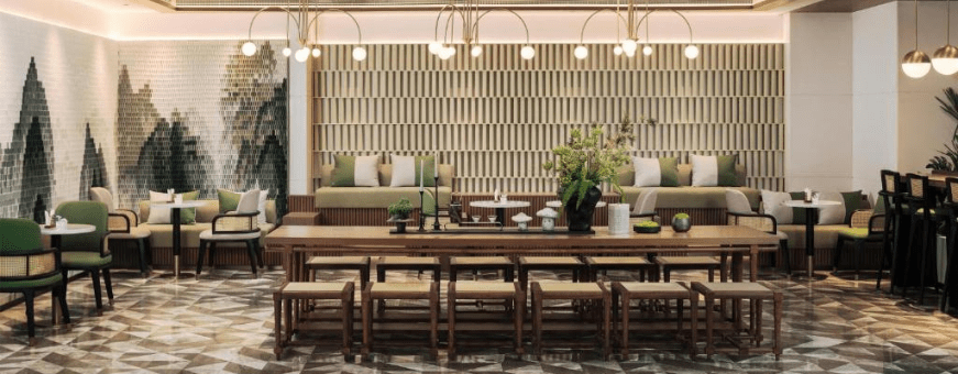 CN, Zhangjiajie, Hilton Garden Inn, restaurant