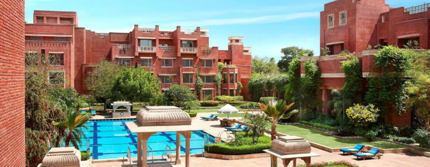 IN, Jaipur, ITC Rajputana, zwembad