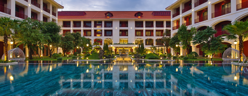 VN, Hue, Senna Hue, zwembad