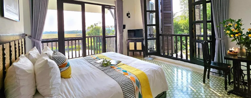 VN, Hoi An, Nghe Garden Resort, kamer