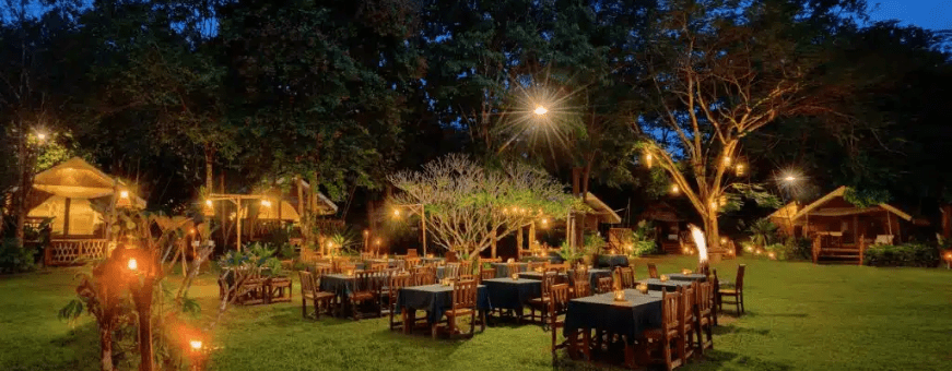 River Kwai, Hintok River Camp tenten