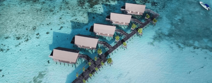 Lankayan eiland, Lankayan Island Resort, Bungalows