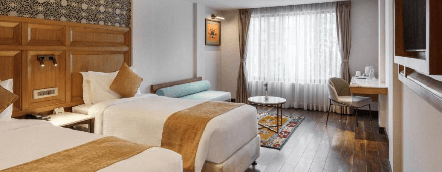 NP, Kathmandu, Hotel Tibet, deluxe room
