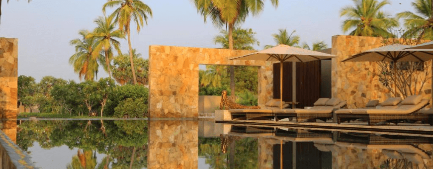 LK, Passikudah, Karpha Sands, zwembad