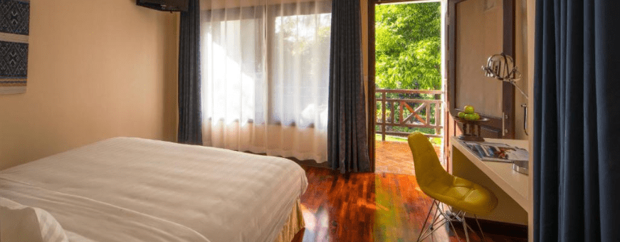 LA, Luang Prabang, Parasol Blanc kamer