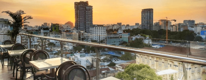 VN, HCMC, The Odys Boutique, uitzicht