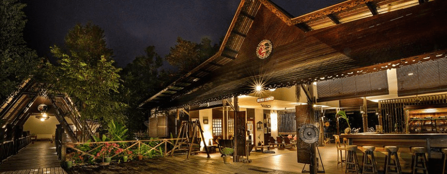 Kinabatangan Rivier, Sukau Ranforest Lodge, Receptie
