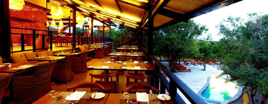LK, Cinnamon Wild Yala, restaurant bewerkt