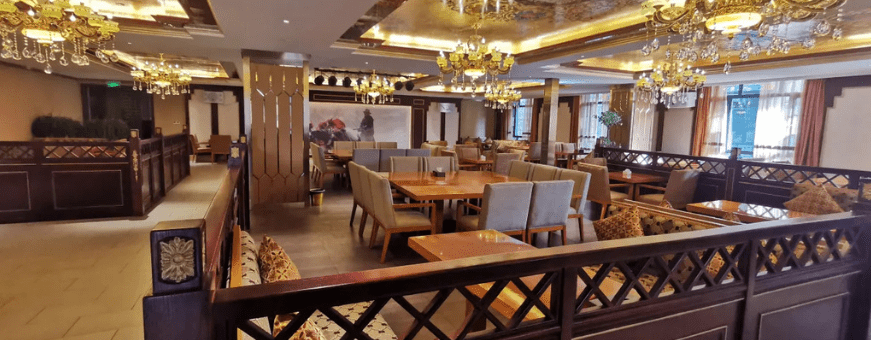 CN, Gyantse, Jiangzi Nyangchu Manor House restaurant