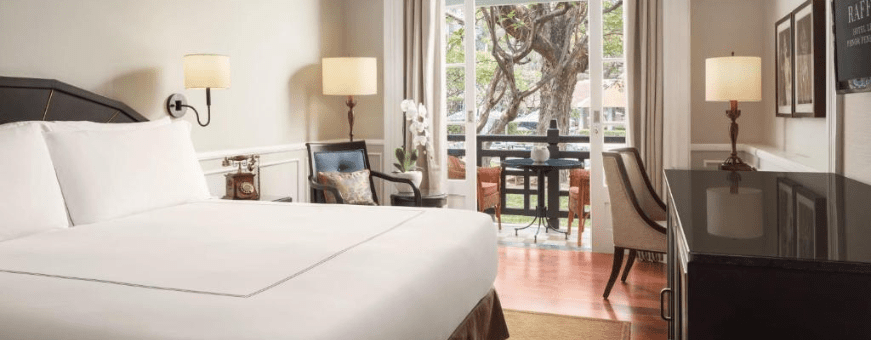KH, Phnom Penh, Raffles Hotel Le Royal, kamer