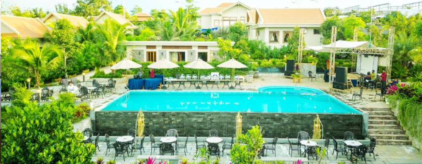 Cambodja, Mondulkiri, KNN, Resort