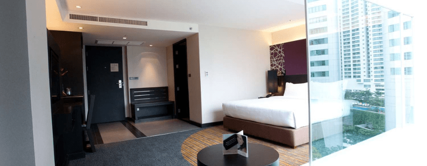 Thailand, Bangkok, Golden Tulip Mandison Suites, kamer