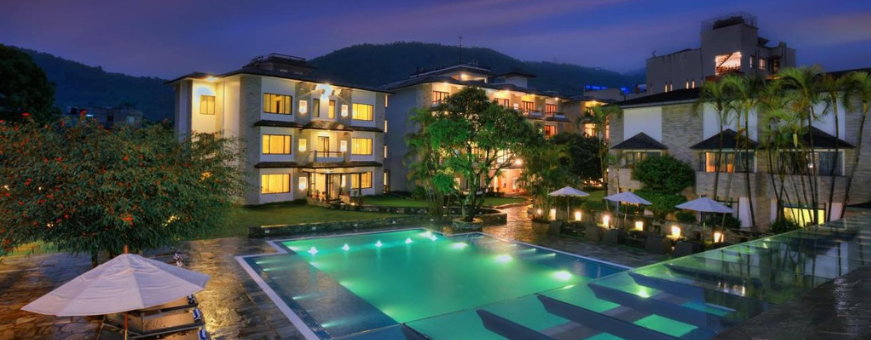 NP, Pokhara, Barahi, hotel bewerkt