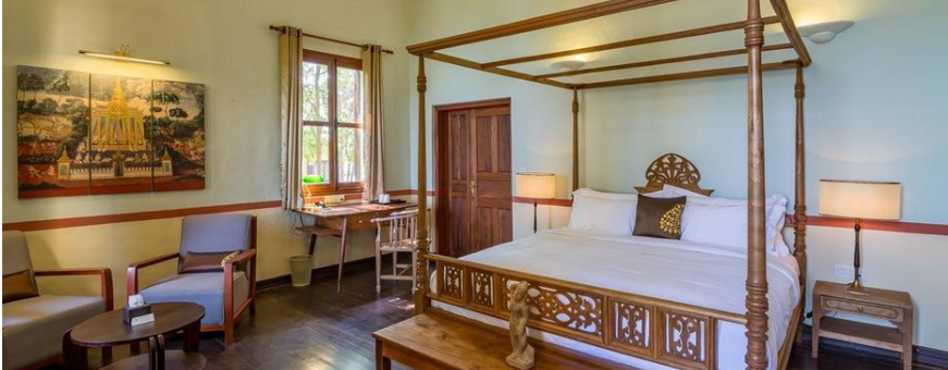 KH, Kratie, Relais de Chhlong, kamer