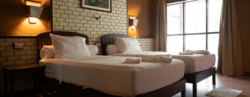 LA, Don Khone, Donekhone hotel, kamer